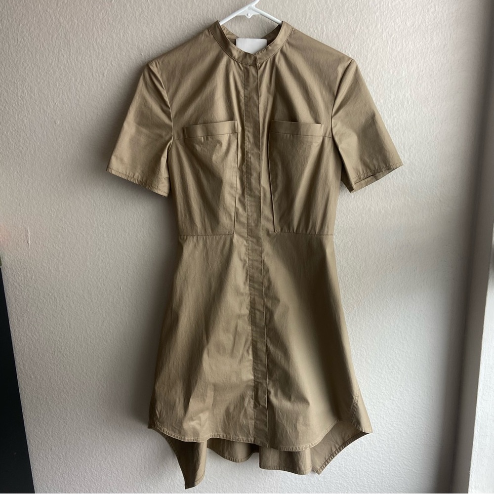 3.1 Phillip Lim Cotton Blend Zipper Dress